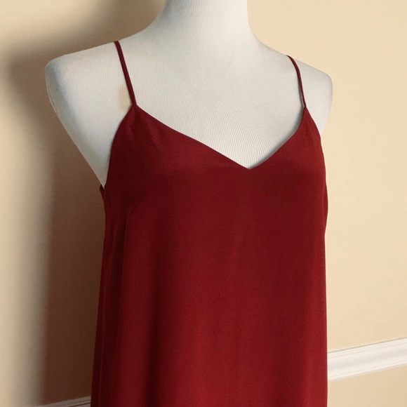 NWT Madewell Silk Eva Side-Slit Slip Dress Midi - Picture 6 of 9